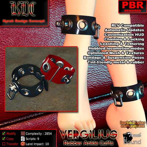 vergilius ankle cuff set product picture