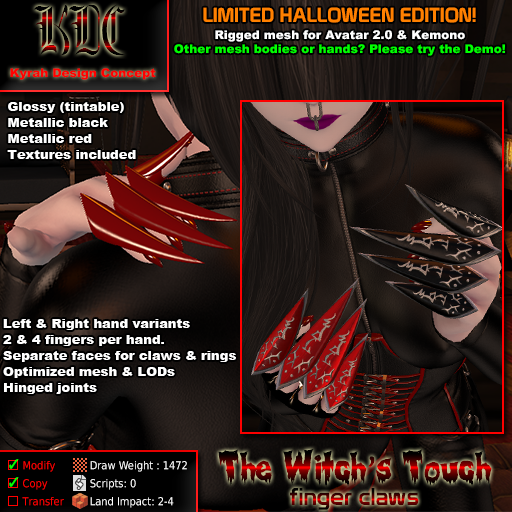 Happy Halloween - The witch's touch promo picture