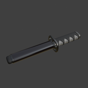 Expanding baton - collapsed