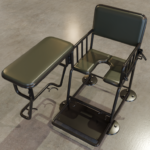 interrogation chair - low poly, so far