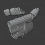 low-poly, unwrapping & textures