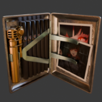 Cigarette case - inside