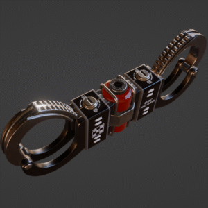 sci-fi cuff - normal keyhole