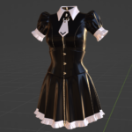 Construction and distraction - nearly complete latex maid