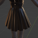 Latex maid - failed skirt remake