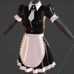 Maid dress - apron v1