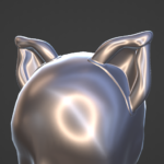 Cat & Pig ears - pig ear model