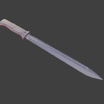Guns and Blades - butcher blade, untextured