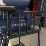 interrogation chair - locking detail