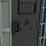 cell door hatch closed