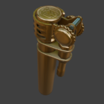 trench lighter - closed