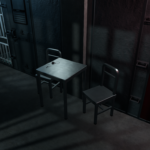 Table and chairs - Second Life