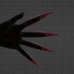 Halloween claw - refined the underside